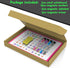 Small Dry Erase White Board with Stand, Double Sided for Kids, Portable Mini Whiteboard with Lines & Holder