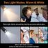 Dimming, RISEMART Pen Light for Nurse, Rechargeable LED Medical PenLight, Warm/Cool White & Stepless Portable Medical