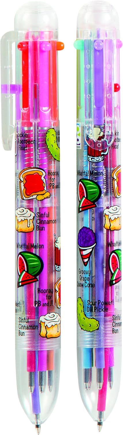 Raymond Geddes Scent-Sibles 6-Color Multicolor Pen Set with Scented Ink (Pack of 12)