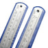ZZTX Heavy Duty 100% Stainless Steel Ruler Set, 12 Inch + 6 Inch Metal Rulers Kit for Easy Measurements