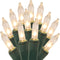 Watereem Clear Christmas String Lights, 100 Count, Incandescent Mini Christmas Lights, Connectable Xmas