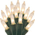 Watereem Clear Christmas String Lights, 100 Count, Incandescent Mini Christmas Lights, Connectable Xmas