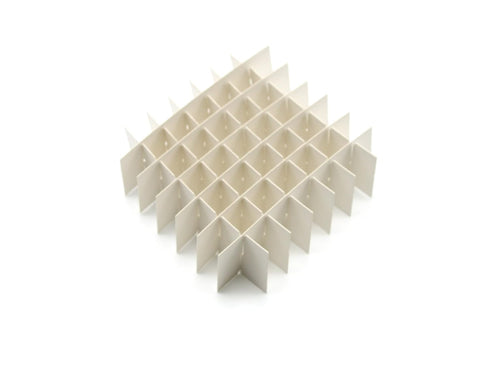 Heathrow Scientific HD2860G Cardboard Cryogenic 49-Cell Partition for Vial Box (Pack of 12)