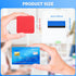EAONE 48 Pack Dry Erase Erasers, Magnetic Mini Chalkboard Cleaners for Classroom, School, Office, Home, 4 Colors