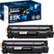 Valuetoner Compatible 85A Toner Replacement for HP 85A Black Cartridge CE285A (2 Black)