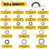 O Ring Assortment Kit, 780 PCS Rubber O Ring Set with 180° Full Pick & Hook Tool, 18 Sizes for Automotive, Hose, Faucet