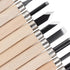 12Pcs Wood Carving Tool Set, Rubber Stamp Carving Knife, Steel Sculpture Knife for Soft Materials