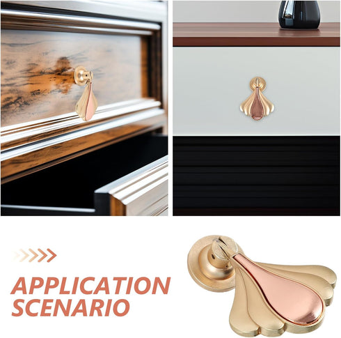 Closet SEWACC Furniture Hardware Cabinet Pull Handle, Single-Hole Metal Drawer Handle for Wardrobe, Cupboard