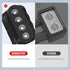 Single-Sided Entry 4 Port Insulated Connector, Multi Tap Connector for 4-14 AWG Aluminum to Copper Wire, 6 Pack