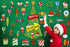 SICOHOME 48 Pcs Christmas Bulletin Board Decorations Set - Winter Classroom Decor Supplies