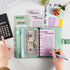 Yajuo 48 100 6 A6 Sheets Envelopes Money Saving Challenge Binder Trackers, Ring Binders Savings Challenge Trackers
