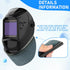 CODOHI Welding Bib Leather Helmet Cover with Press Fit Seal | Compatible with Most Welding Helmets