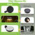 Kuronis Bright Solar Pathway Lights Outdoor,Dusk to Dawn Solar Driveway Lights,Good Battery Life Yard Light for Walkway
