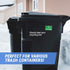 Recycling Labels with Recycle Symbol (3 x 2 inch, Green - 300 Labels) for Trash Cans, Containers or Walls
