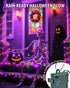 Kelumi 9.8ft 30 Halloween String Lights Battery Operated, Orange Purple and Green Fairy Lights with Timer Waterproof