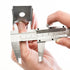Vernier Caliper, 6 Inch/150mm Professional Micrometer, Stainless Steel Measuring Tool for Depth and Step Measurements