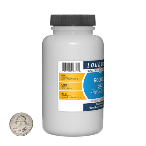 Loudwolf 3 6 99.9% Rochelle Salt / Pounds / Bottles / Pure USP Food Grade/Fine Powder