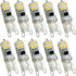 Lxcom Lighting 2W G9 LED Bulb Dimmable Led Corn Light Bulbs(10 Pack)-