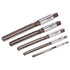 uxcell Hand Reamers Set, 5pcs 4mm to 12mm H8 Accuracy Alloy Tool Steel Milling Cutter