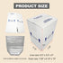 ZINPAKIN 7x6x10 Frozen 8 Pack Packaging Insulated Shipping Boxes for for Food, Perishable Shipping Cooler Styrofoam