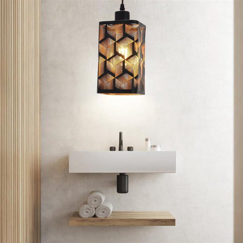 E27 Chandelier Shade Replacement for Cafe and Living, Prismatic