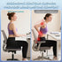 Ecosafeter Seat Cushion for Office Chair Memory Foam Coccyx Pain Relief Cushion Pillow for Back Support Non-Slip Seat