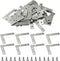 pson 40Pcs 2 x 2 Inch L-Shape Corner Brackets, Right Angle Metal Corner