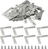 pson 40Pcs 2 x 2 Inch L-Shape Corner Brackets, Right Angle Metal Corner