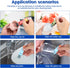 BXUYAOXMC 24 Pack 3 1 180 in Cup Lid Cleaning Brush, Rotatable Bottle Brush Gap Cleaner, Multifunctional Hangable