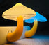 7 ZEZHOU Sensor LED Mushroom Night Light Plug in Wall Mushroom Light Magic Color Changing, Mini Dream Bed Colourful