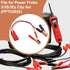 Zivceng PPTK0025 Set 3/3S/3Ez Set PPTK0025 Battery Clamps Cable Clip for Power Probe Models,Alligator Clip Lead Power