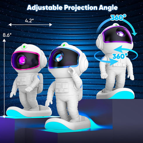 Stbands Star Projector, Galaxy Projector for Bedroom, Night Light with Timer and Remote Control, Gift for Kids Adults