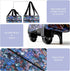 EmHangzz Folding Shopping Bag with Wheels, Small Rolling Folding Grocery Cart on Wheels, Collapsible Wheeled Portable