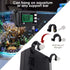 2 in 1 Temperature pH Monitor Meter Tester, 0~14.0 pH Automatic Buffer Recognition for Hydroponics and Water Testing