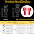 smseace 100Pcs Spade Connectors Kit, 22-10AWG Male/Female Quick Connect/Disconnect Electrical Connectors