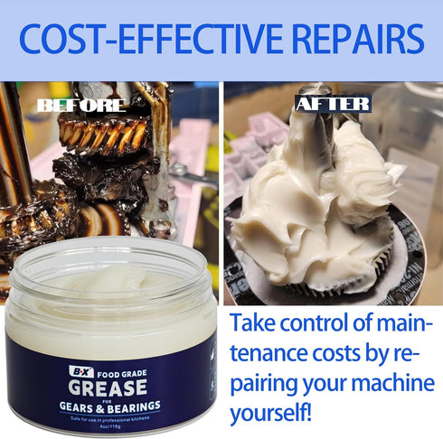 4 oz Food Grade Grease for Stand Mixer NSF Certified Maintain & Lubricate Your Food Machine for Optimal Performance!