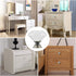 YourGift 12 Pack Diamond Shaped Crystal Glass Drawer Knobs, 30mm Cabinet Pull Handles (Bronze)