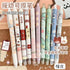 YuanHolumid 1Pc 0.5mm Peach Random Erasable Pen Gel Pens Blue Gel Pens Cartoons Press Pen Cute Stationary,Gel Ink