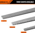 3-Piece Wood Rasp File Set 12" with 4" Rubber Grip, T12 High Carbon Files for Woodworking Manual Cutting