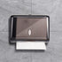 Touchless Paper Towel Dispenser Wall Mount, No Drilling Waterproof/Dustproof Multifold Tissue Holder