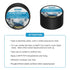 Kohree Butyl Sealant Tape, 4 Inch x 50 Foot RV Roof Tape, Waterproof UV & Weatherproof for RV Repair and Sealing