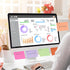 EOOUT 10 Pack Lined Sticky Notes, 3"x4", 500 Sheets, To Do List Notepad, Sticky Notes with Lines for Office, School