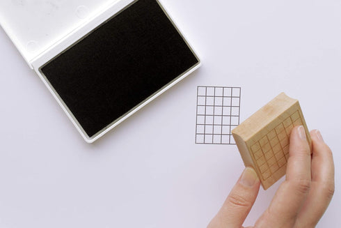 ExcelMark Wooden Rubber Stamp - Guitar Chord Chart, 5 Frets