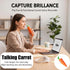 WmerWmn 3-Pack Set Carrot Recorder Pen, Voice Recording Writing Tool with Playback Feature, Creative Activities