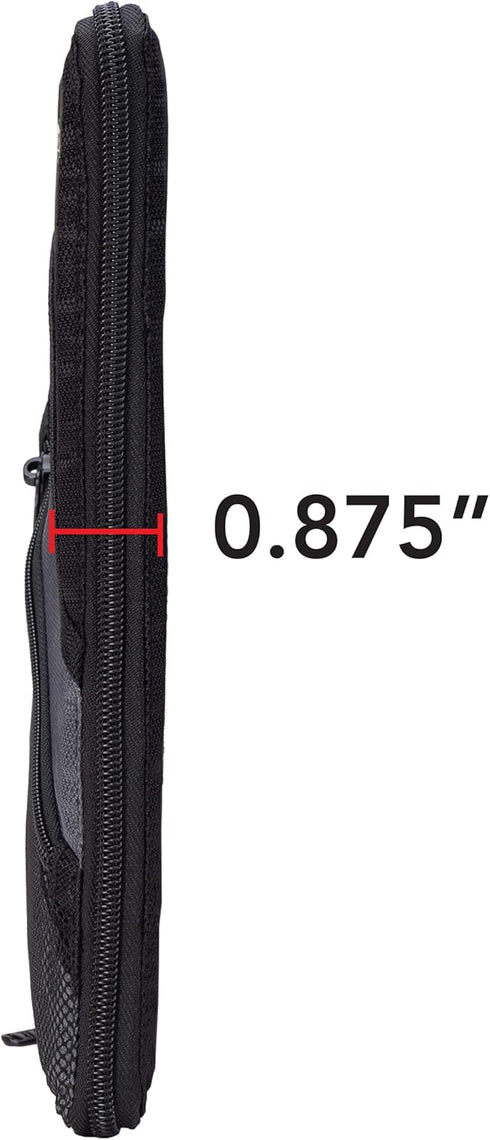 Case It Tablet Binder Accessory, Padded Tablet with 3 Steel Grommets, Fits Any Standard 3 Ring Binder, Blue