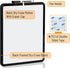 Mr. Pen- Dry Erase Board, 14” X 11” with a Black Dry Erase Marker, Black Frame, Small White Board, Small Dry Erase Board for Fridge, Dry Erase Board Small by Mr. Pen
