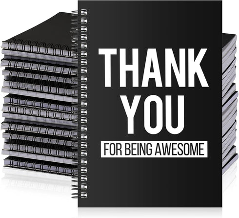 Yeaqee 20 Pcs Inspirational Spiral Notebook/Journal for Office, School, Coworker, Teacher, Volunteer Present