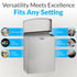 Bobrick Sanitary Napkin Disposal Wall Mounted Stainless Steel Flip Top Receptacle, 1 Gallon Capacity, Model B-270