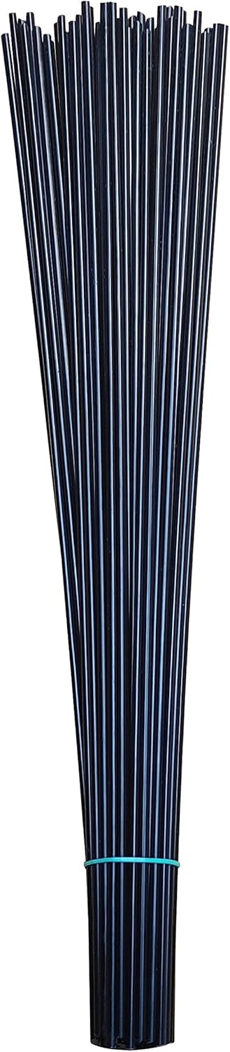 ABS Plastic Welding Rods, Black 50pcs, 52Ft, 1/8 Diameter