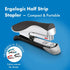 Maped - Ergologic Half Strip Stapler - Compact and Portable by Maped